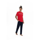U.S. Polo Assn. Erkek Kırmızı Pijama Takım - 18895