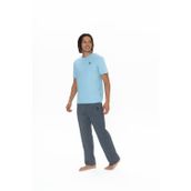 U.S. Polo Assn. Erkek Mavi Pijama Takım - 18907