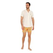 U.S. Polo Assn. Erkek Turuncu Deniz Şortu 50282934-VR051, XL