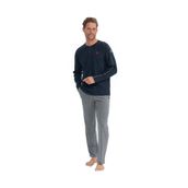U.s. Polo Assn. Erkek Yuvarlak Yaka Göğüs Baskılı Pijama Takımı