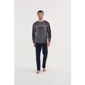 U.S. Polo Assn Erkek Yuvarlak Yaka Pijama Takım 18620