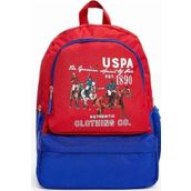 U.S. Polo Assn. PLÇAN22036 Kırmızı/Mavi Unisex Sırt Çantası