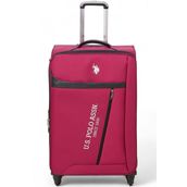 U.S. Polo Assn. PLVLZ22818A-B Bordo Kumaş Unisex Büyük Boy Valiz