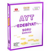 Üç Dört Beş Yayınları AYT Edebiyat Soru Bankası