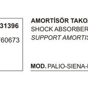 Üçel 31396 Fiat Albea Palio Siena Doblo Sol Amortisör Takozu