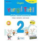 Üçgen Yayıncılık 2. Sınıf Yaz Tatili 12 Haftalık Tekrar + Deneme