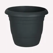 Üçsan Ürgüp 50 cm Siyah Saksı
