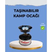Ucuz Tekno Kompakt ve Hafif Kamp Ocağı Seti Gaz Tüplü