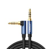 Ugreen 1.5 m 90 Derece L Tipi 3.5 mm Aux Ses Kablosu