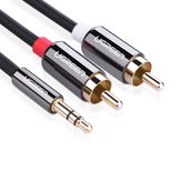 Ugreen 2 RCA 3.5 mm 5 m Aux Ses Kablosu