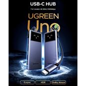 Ugreen 45155 7in1 Type-C 1xUSB-C 100W PD TF Port Çoklayıcı Hub