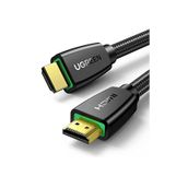 Ugreen 4K 18 Gb/s HDMI 2.0 Siyah 1.5 mt Örgülü Kablo