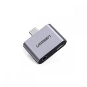 Ugreen Alüminyum Type-C To 3.5 mm Aux Type-C Dönüştürücü