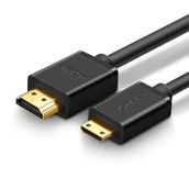 Ugreen Mini HDMI to HDMI 4K 60Hz v1.4 1.5 mt Ses ve Görüntü Aktarım Kablosu