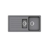 Ukinox Valente D-150 L Croma Granit Eviye