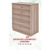 Ülgüdür E-908 5 Çekmeceli Cordoba Şifonyer