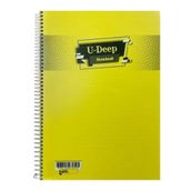 Umut U-DEEP A4 Pp Kapak 96 Yaprak Çizgili Spiralli Defter
