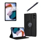 UnDePlus Huawei MatePad 11.5 / Air 11.5 inç Papermate 2023 ile uyumlu Kılıf Dönen Tablet Kilifi Ekran Koruyucu+Kalem Siyah