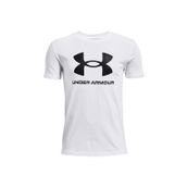 Under Armour 1363282 UA Sportstyle Logo SS Beyaz Çocuk T-shirt