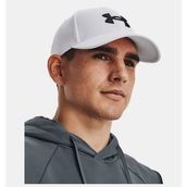 Under Armour Erkek UA Blitzing Ayarlanabilir Şapka - Beyaz-100 - Standart