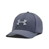 Under Armour M BLITZING LOW STR Erkek Şapka Downpour Gray / / Harbor Blue S/M