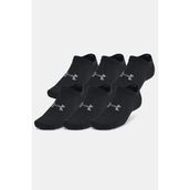 Under Armour Ua Essential No Show 6PK Siyah Unisex Çorap
