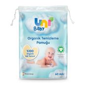 Uni Baby 60x5 Adet Bebek Temizleme Pamuğu