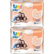Uni Baby 6x52'li Aile Islak Havlu