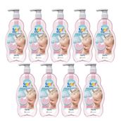 Uni Baby 9x700 ml Kolay Tarama Saç ve Vücut Pompalı Bebek Şampuanı