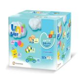 Uni Baby Aktif Oyna Öğren 52x12'li Islak Mendil