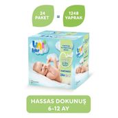 Uni Baby Hassas Dokunuş 24'lü Islak Mendil
