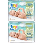 Uni Baby Hassas Dokunuş 52x6 Yaprak Islak Havlu