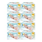 Uni Baby Hassas Yeni Doğan 40x24 Yaprak Narin Ciltler İçin Islak Havlu