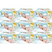 Uni Baby Hassas Yeni Doğan 40x27 Yaprak Narin Ciltler İçin Islak Havlu