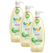 Uni Baby UNI-SET 3x900 ml Bebek Saç ve Vücut Şampuanı