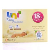 Uni Baby Yenidoğan 40x18'li 720 Yaprak Islak Mendil