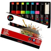 Uni PC-8K 7+1P 02 Florasan Renkler Posca Poster Markörü Set