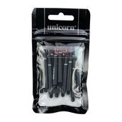 Unicorn 78617 Siyah 15 li Orta GripperIII Dart Şaft Seti