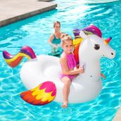 Unicorn Tek Boynuzlu At Deniz Yatagi Pegasus Tutmacli Havuz Yatagi
