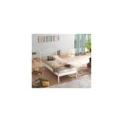 Unimet Hatkus 120x200 Beyaz Metal Karyola