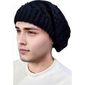 Uniquetrenders Erkek Örgü Triko Kışlık Bere Siyah