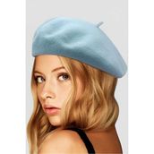 Uniquetrenders Kadın Fransız Ressam Bere - Standart - Bebe Mavi