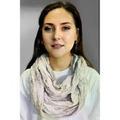 Uniquetrenders VMD133 Kadın Çift Dolama Triko Örgü Boyunluk