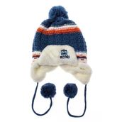 Unisex Kurt Peluş Bere Mavi 1137