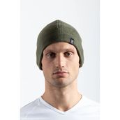 Unisex Rüzgar Geçirmez Kışlık Kulaklı Polar Bere Kulaklı Rüzgar Geçirmez - Standart - Haki - STD