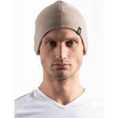 Unisex Rüzgar Geçirmez Kışlık Kulaklı Polar Bere Kulaklı Rüzgar Geçirmez - Standart - Kum - STD