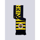 UNISEX SARI LACİVERT DOKUMA ATKI