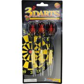 Unisex Spor Malzemeleri - Avessa 20 gr Pirinç 3 Lü Dart Oku Seti Kırmızı - AP502