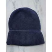 Unisex Tam Kalıp İnce Sakallı Triko Bere - Lacivert