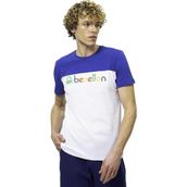 United Colors of Benetton BNT-M20472 Mavi Erkek T-shirt